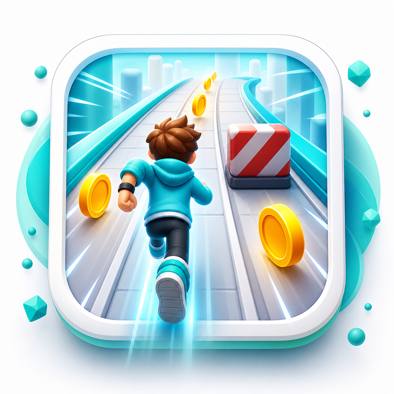 Customizable mobile game app concept
