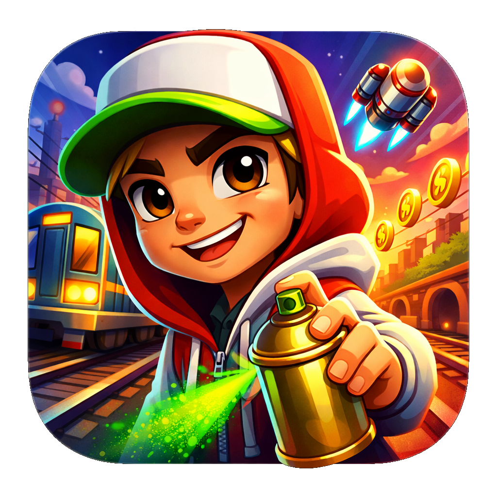 Endless runner app icon